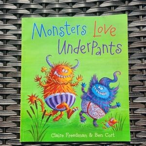 Monsters Love Underpants Children's Book